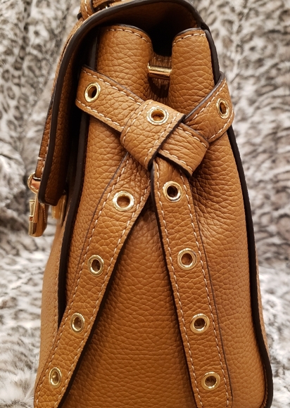 MICHAEL KORS Bristol Medium Leather Satchel - Picture 4 of 10